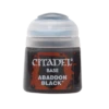 Games Workshop Citadel Base Paint: Abaddon Black