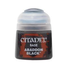 Games Workshop Citadel Base Paint: Abaddon Black