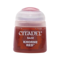 Games Workshop Citadel Base Paint: Khorne Red