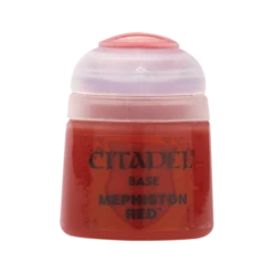 Games Workshop Citadel Base Paint: Mephiston Red