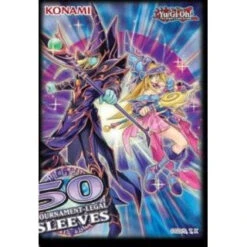 YuGiOh! Sleeves - Dark Magician (50 Count)
