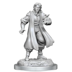 Critical Role Minis: Male Human Sorcerer Merchant & Tiger Demon (Unpainted / WV3)