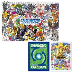 Digimon: (PB-05) Tamer's Set Vol.3 (Sleeves And Playmat)