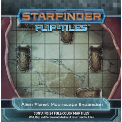Starfinder: Flip-Tiles - Alien Planet Moonscape Expansion