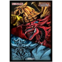 YuGiOh! Sleeves - Egyptian Gods (50 Count)