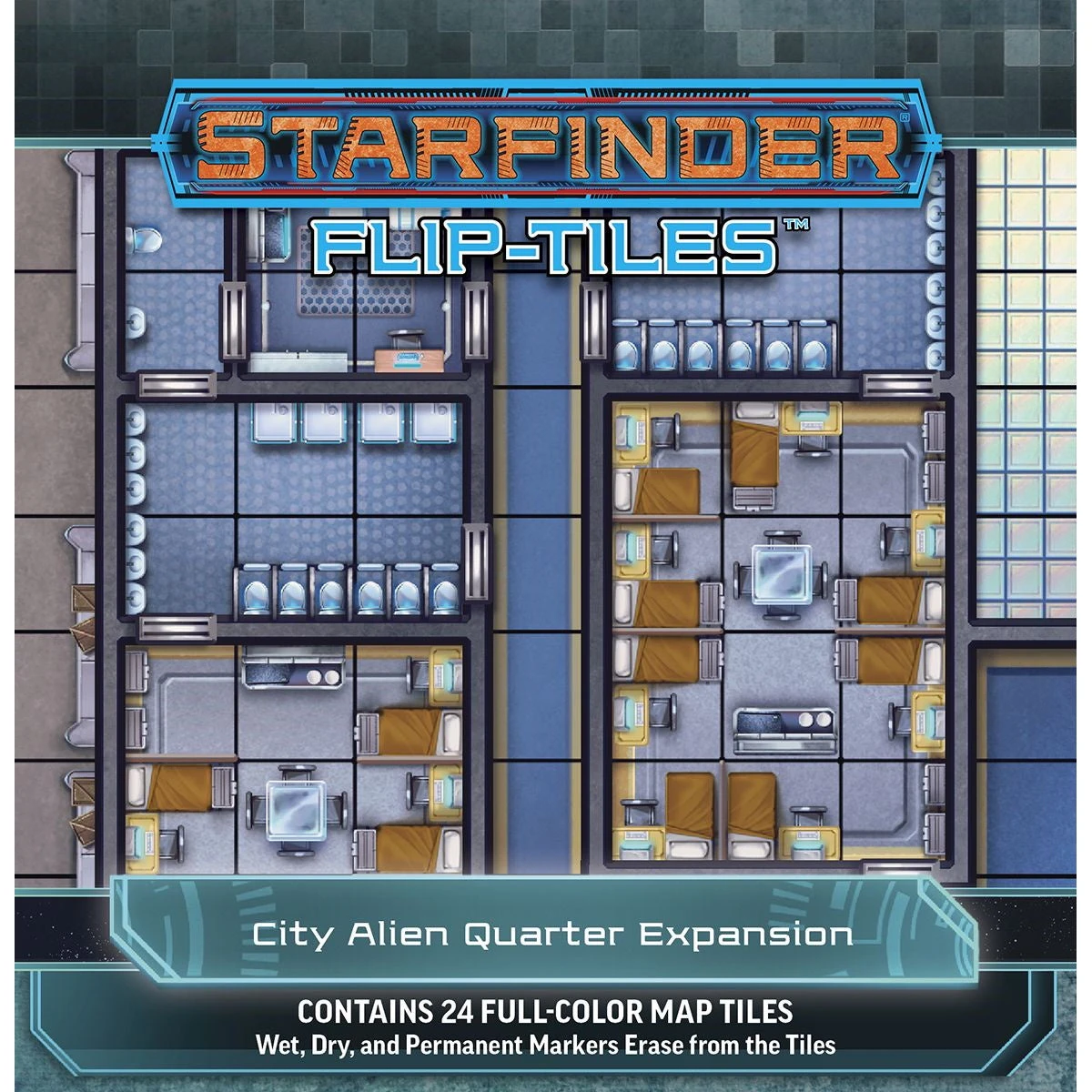 Starfinder: Flip-Tiles - City Alien Quarter Expansion Starfinder: Flip-Tiles - City Alien Quarter Expansion -Blackknight Games Sales raw 5 aec82a8e 5aa0 40b1 84d8 022eea2e4694