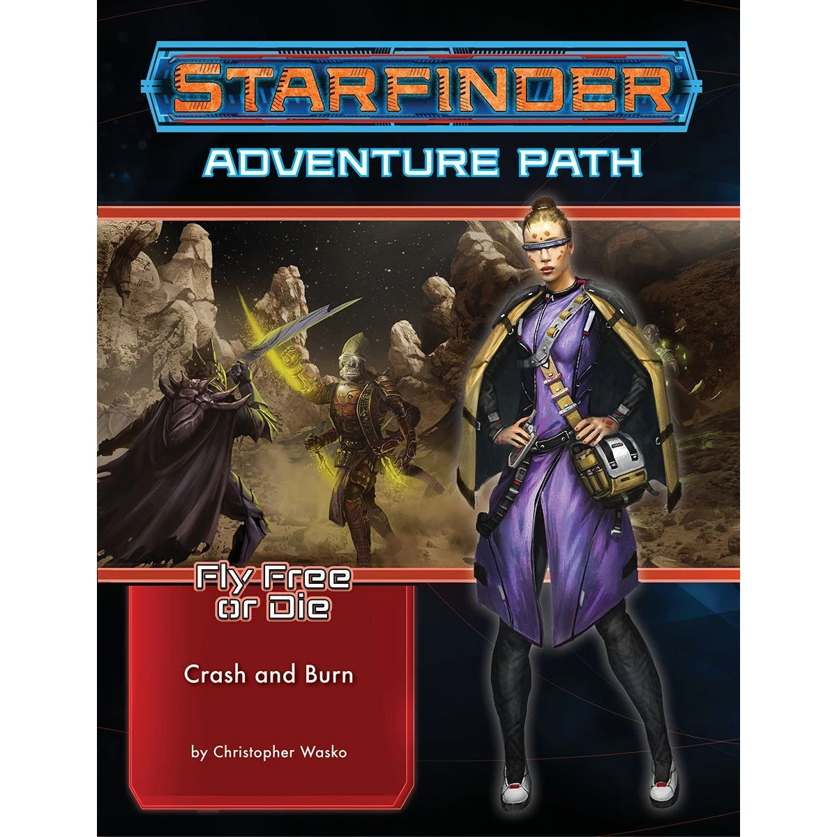 Starfinder: (SF38) Fly Free or Die #5 - Crash and Burn Starfinder: (SF38) Fly Free Or Die #5 - Crash And Burn -Blackknight Games Sales raw 7 87c8b1ff a3e8 46bf a544 1627763a4e1e