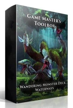 GM Toolbox Wandering Monsters Deck: Waterways (Nord Games)