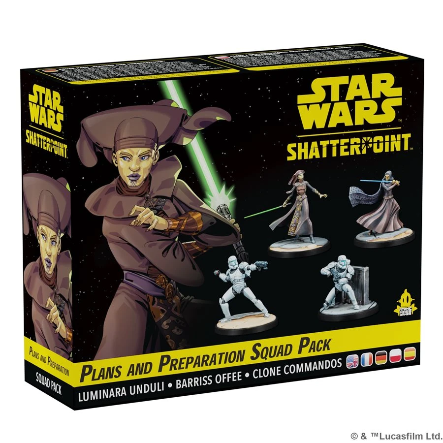 Star Wars Shatterpoint: Plans and Preparation Squad Pack Star Wars Shatterpoint: Plans And Preparation Squad Pack -Blackknight Games Sales shatterpoint plansandprep