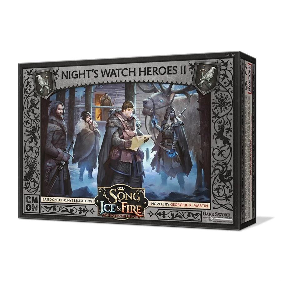Song of Ice & Fire: Night's Watch Heroes 2 Song Of Ice & Fire: Night's Watch Heroes 2 -Blackknight Games Sales sif310 01 Z